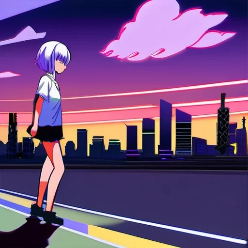 Neon City Lights, Electric cover