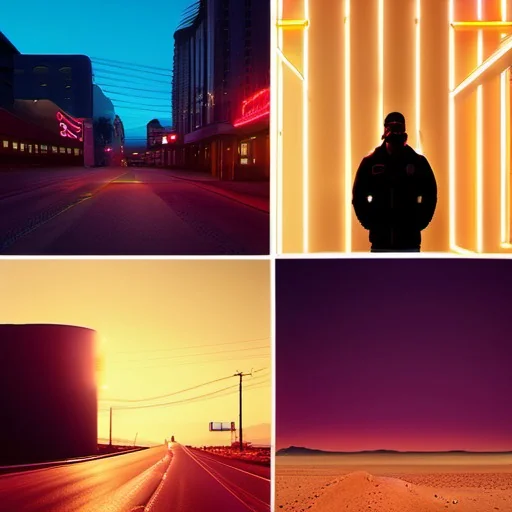 Under Neon Mesa Skies cover