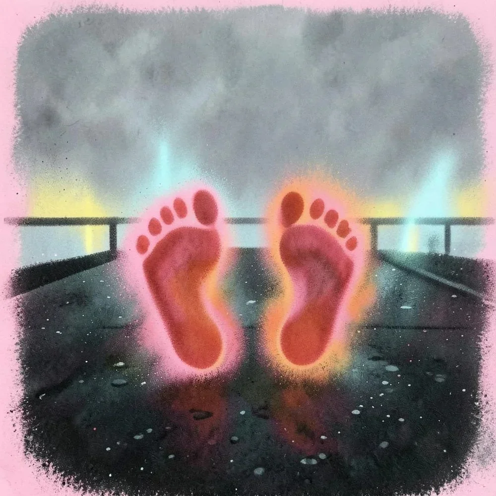 Footsteps On The cover