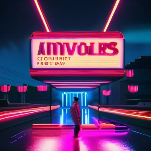 In Neon Puddles, Streets Alive cover
