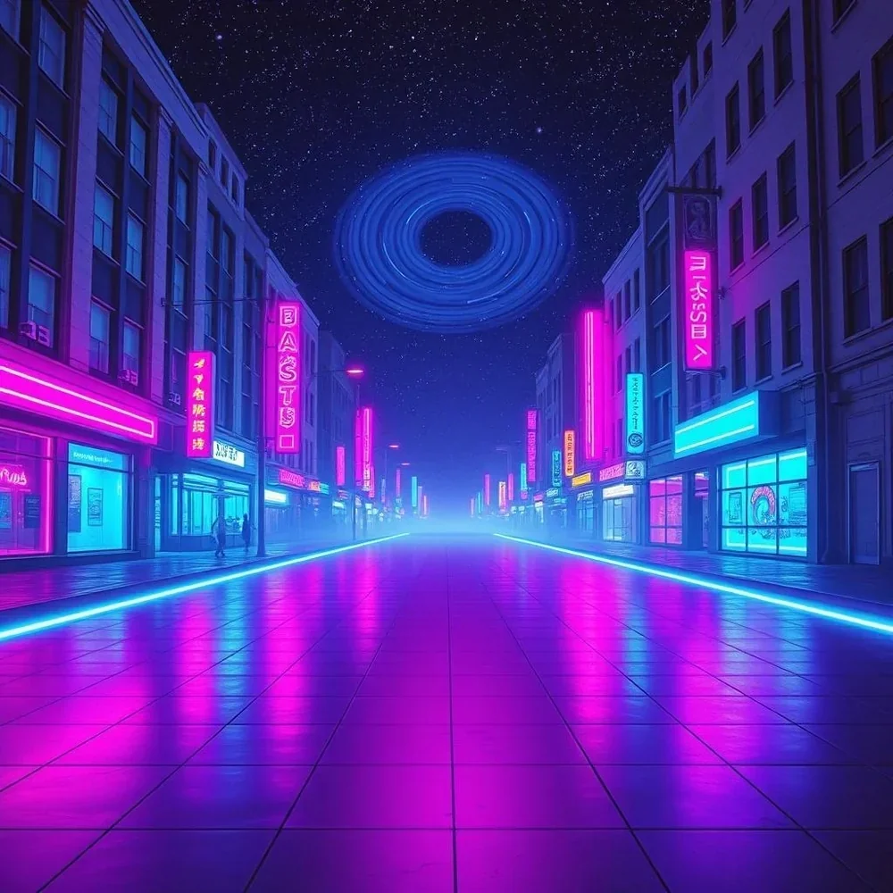 Neon Pulse — Dance Through The Night cover
