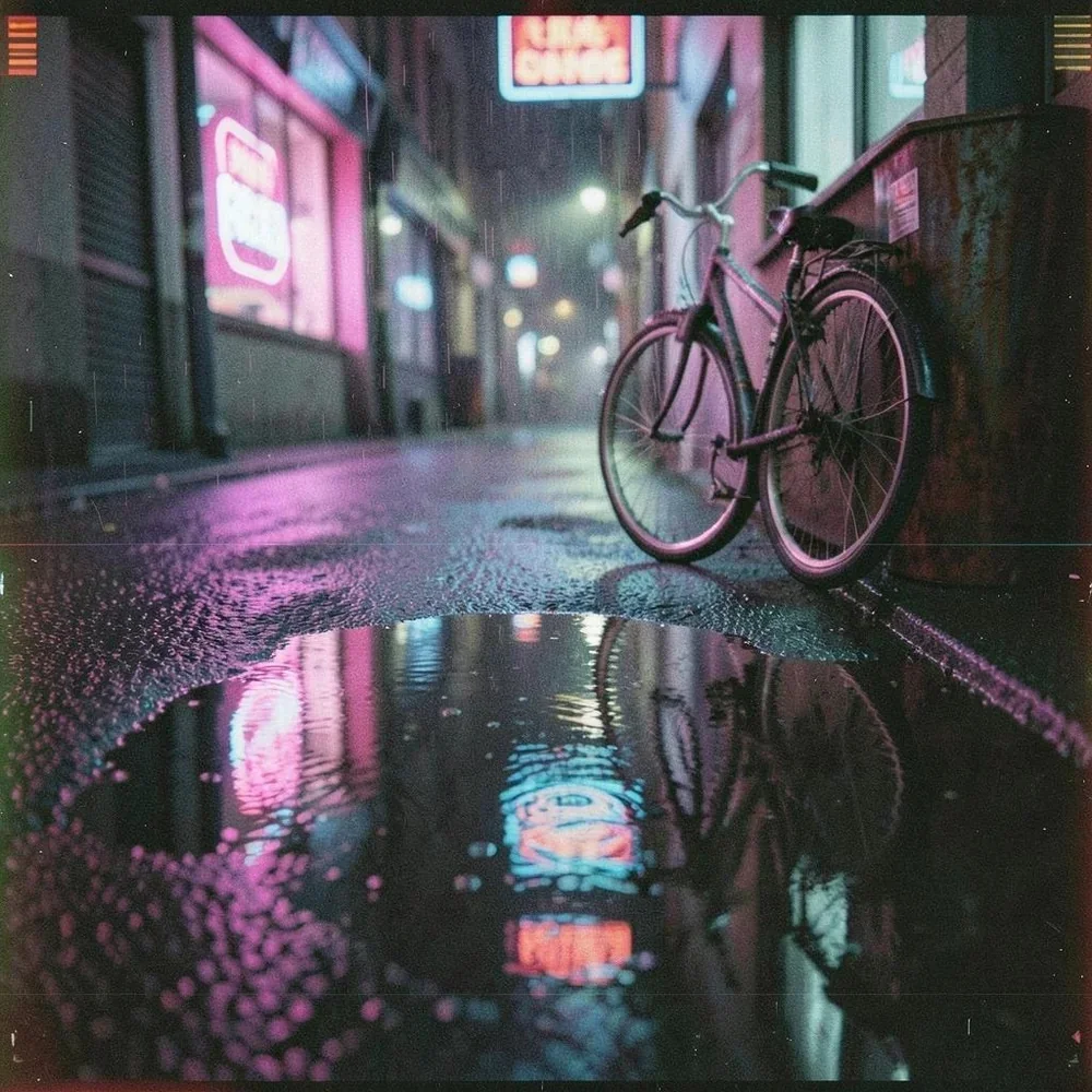 Neon Puddles, Tokyo Tales cover