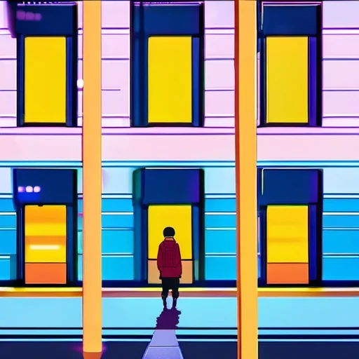 Neon Pulses, Streets Align cover