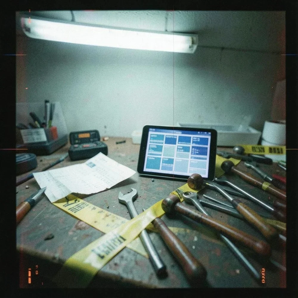 Contractor Job CRM — Google Calendar Commercial cover
