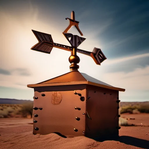 Copper Weather Vane In cover
