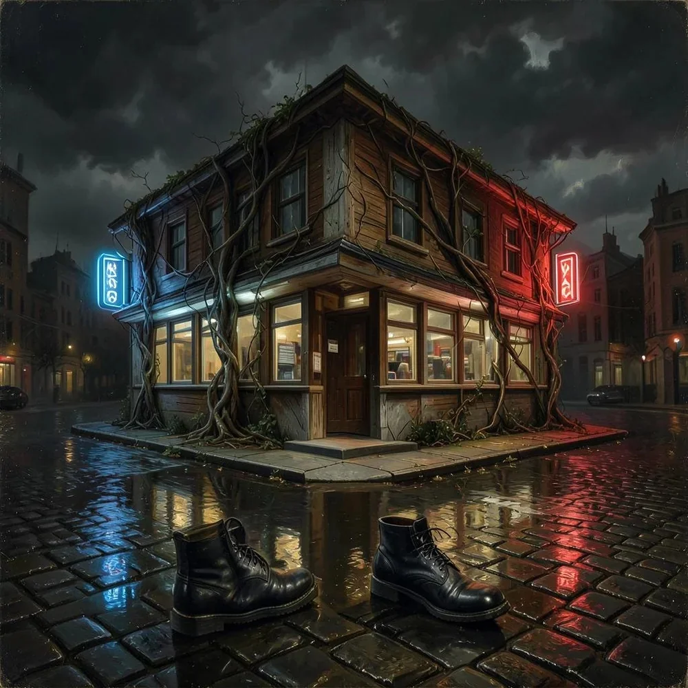 Neon Crossroads, Lit Up cover