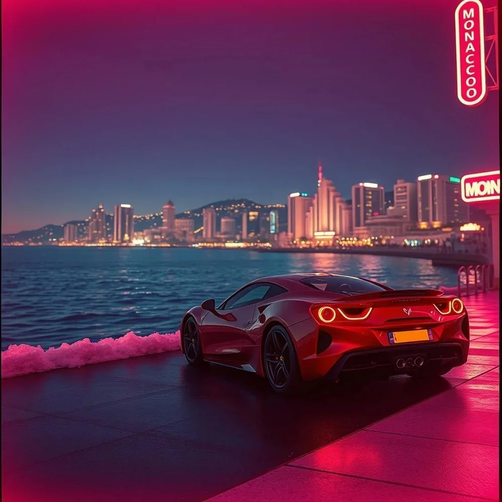 Rico Nova — Neon Monaco Nights cover
