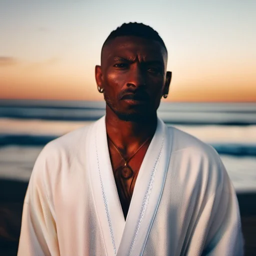 White Robe High cover