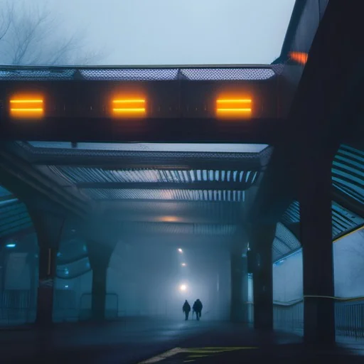 Through Neon Rain I cover