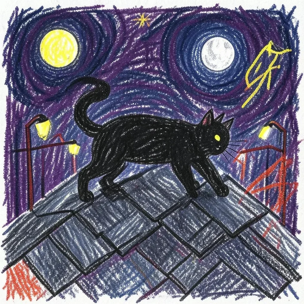 Black Cat Midnight, Prowling High cover
