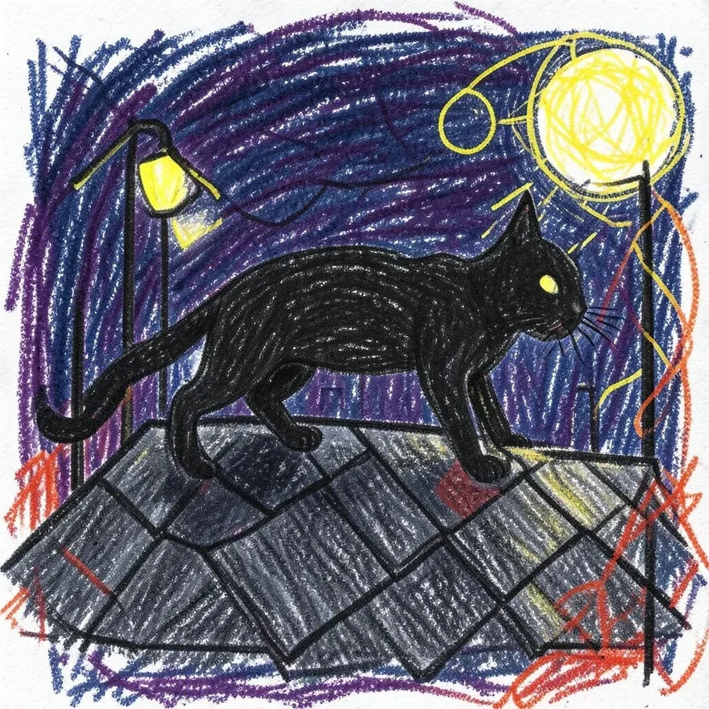 Black Cat Midnight, Prowling High cover