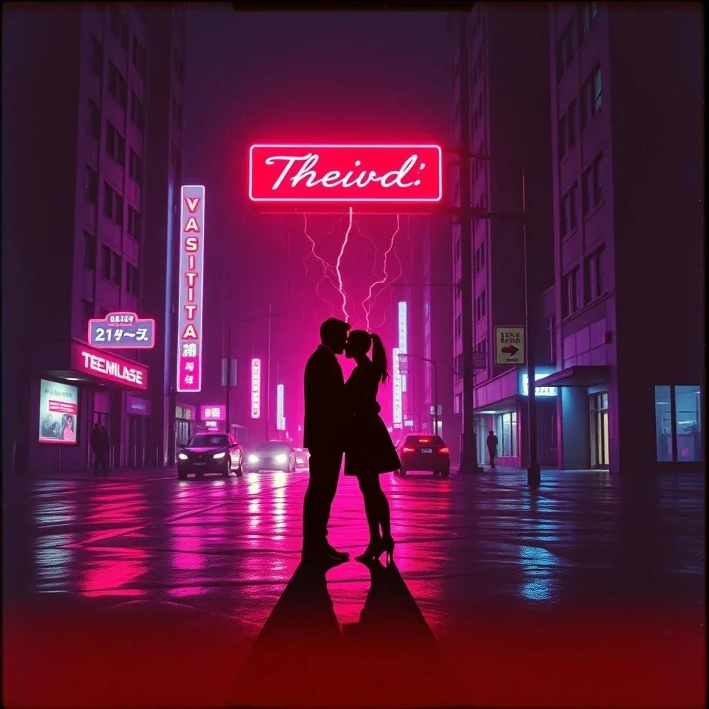 Luno Vega — Neon Heartbeats cover