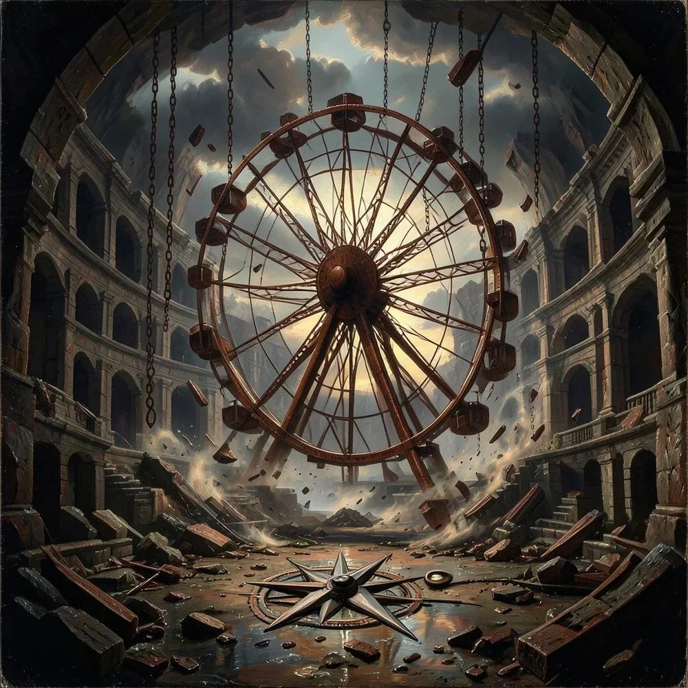 Spinning Through Ruins cover