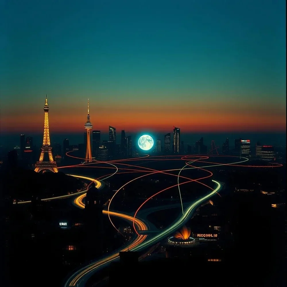 One World of Lights — Adrien Vale cover