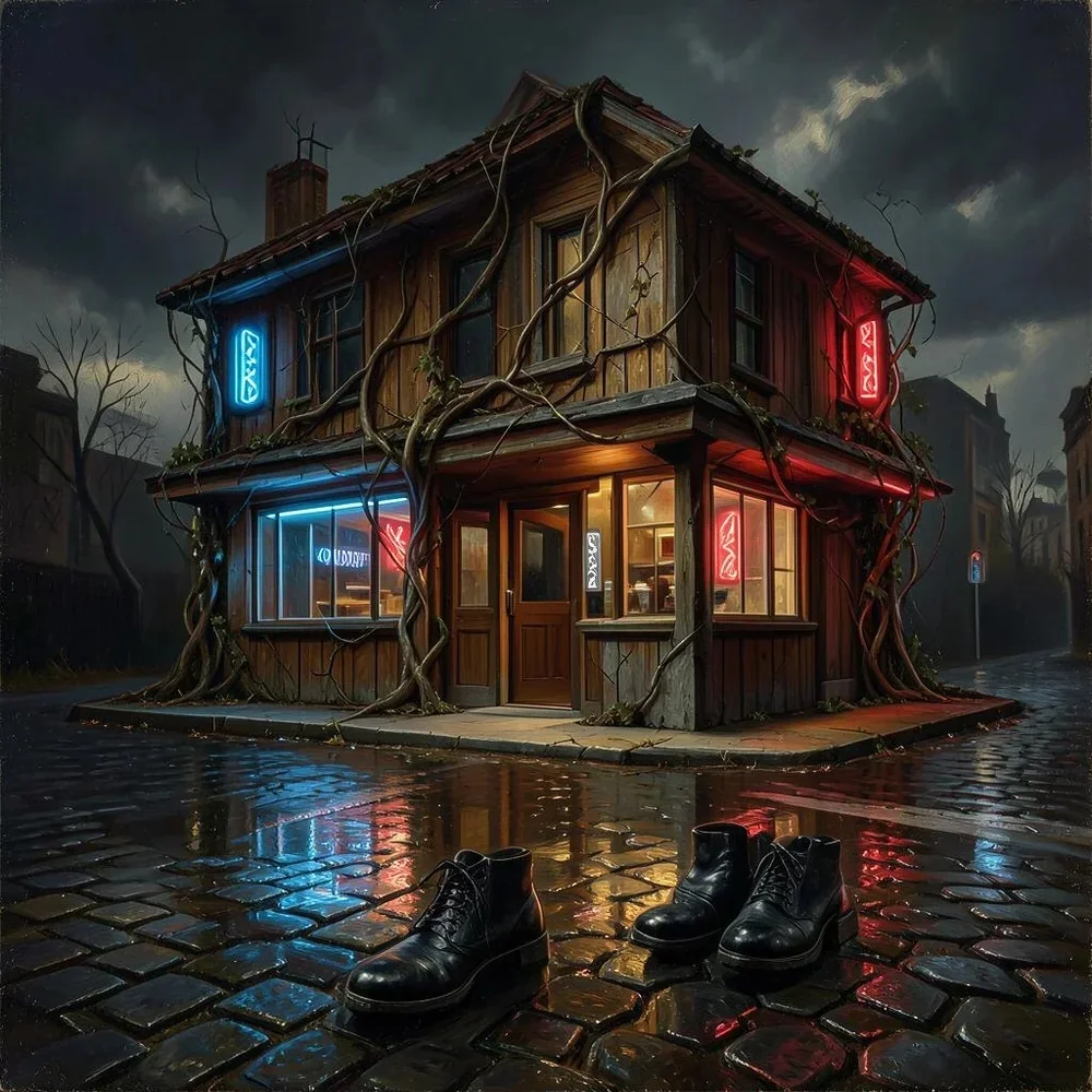Neon Crossroads, Lit Up cover