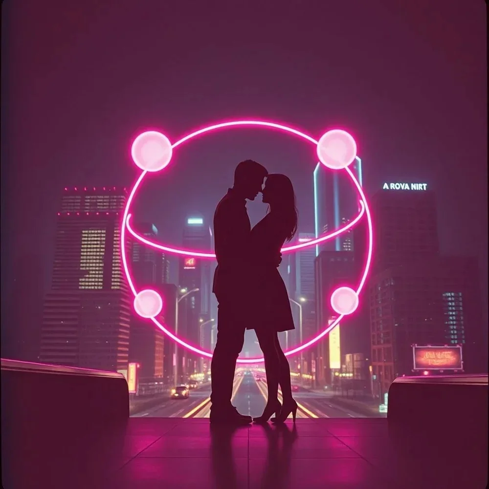 Neon Ryder — Right Here With You cover