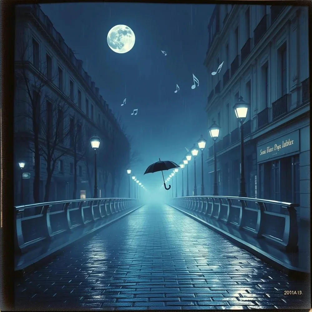 Midnight in Paris — Adrien Vale cover